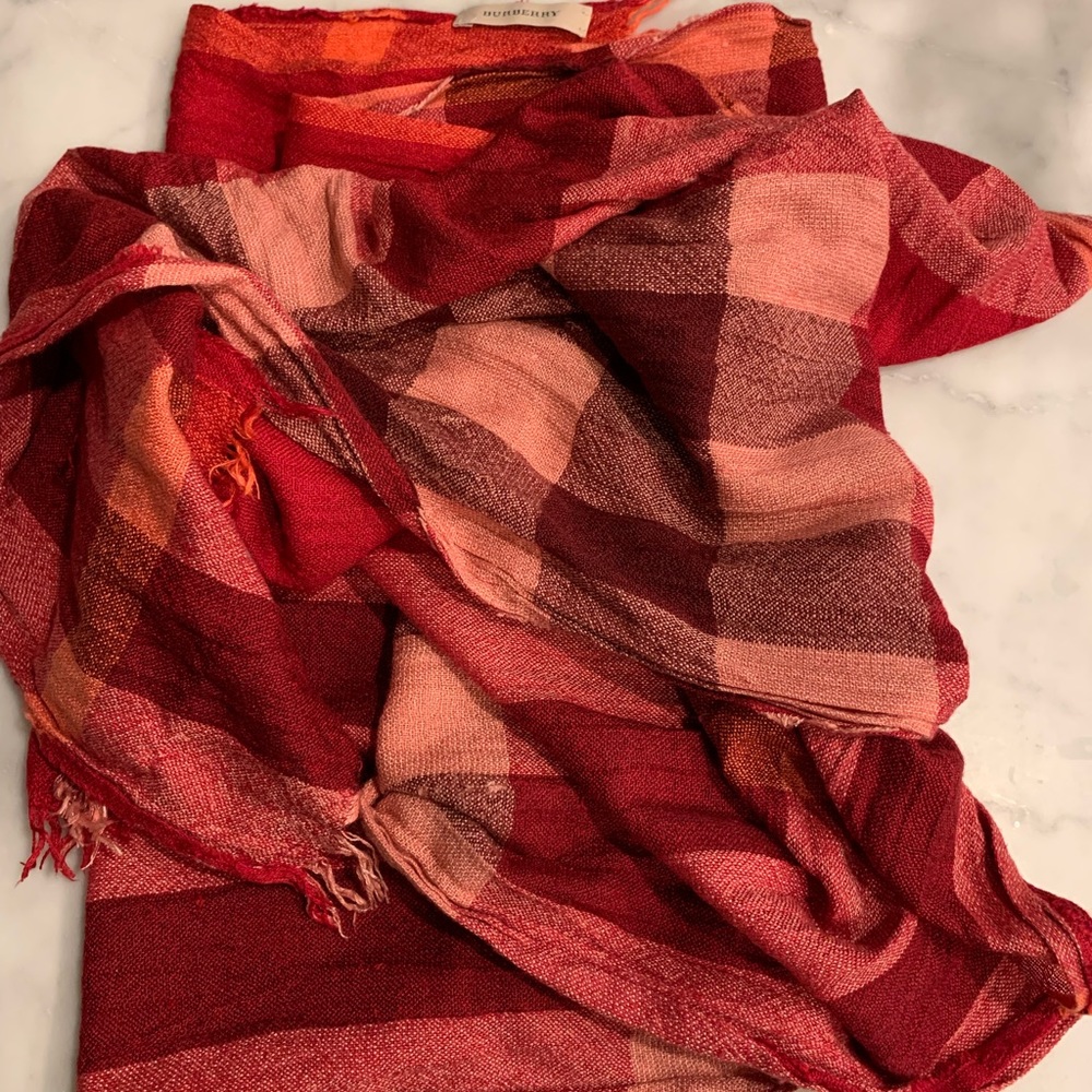 Burberry Authentic Cashmere Scarf - image 2
